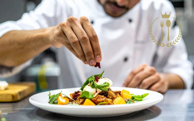 Piatto del ristorante fotografato per il menu digitale o i social